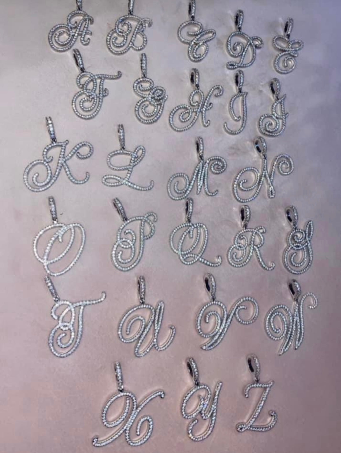 Cursive initial