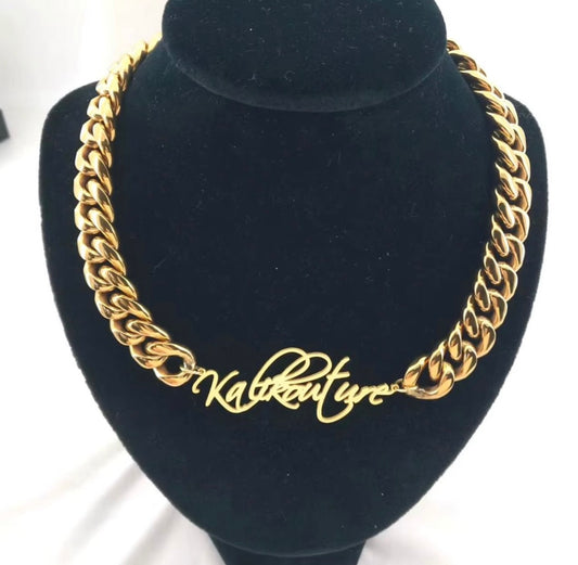 Custom Chunky Necklace