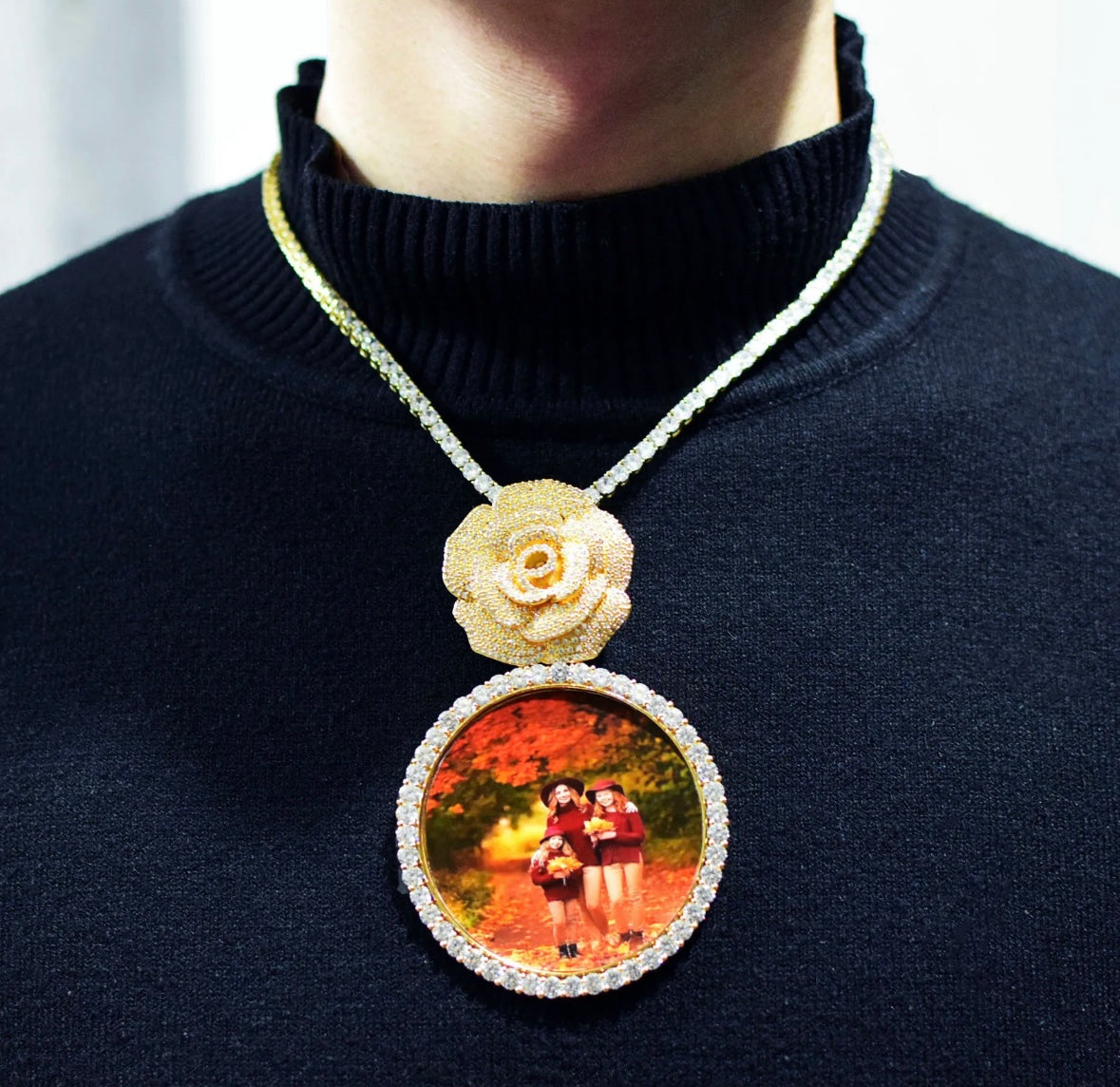 Rose xLarge Pendant