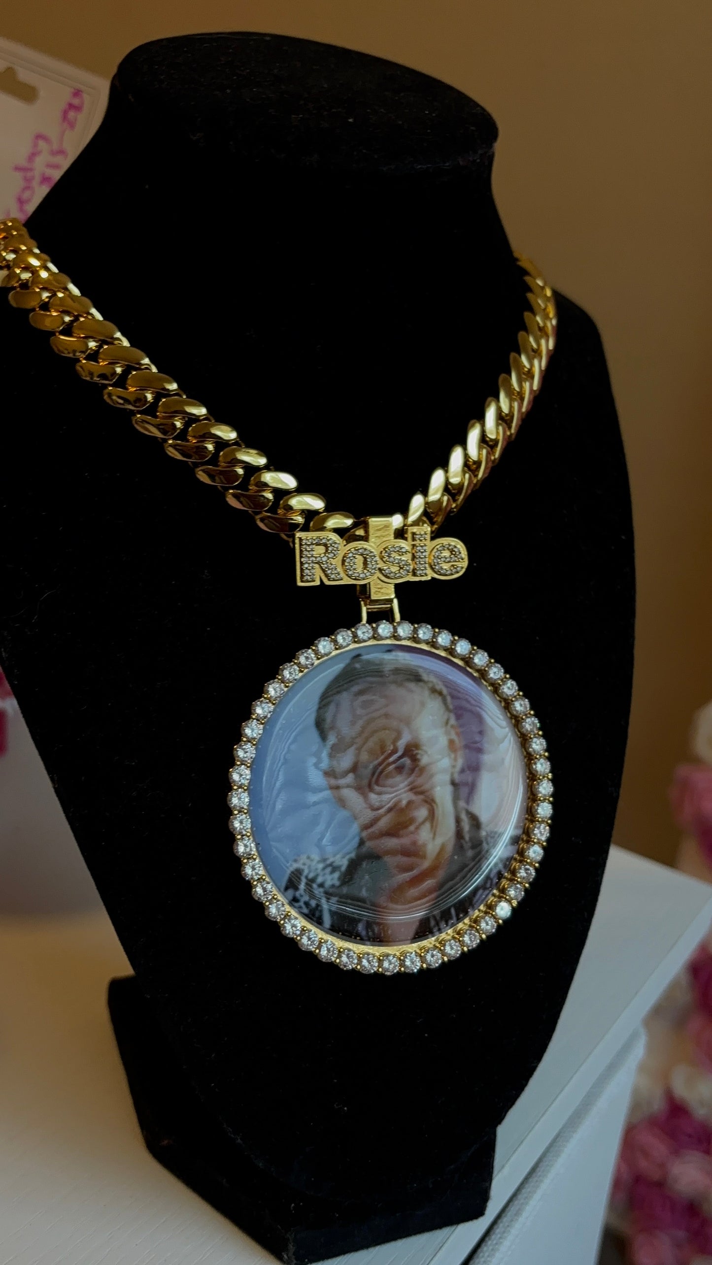 “Doing The Most” pendant set