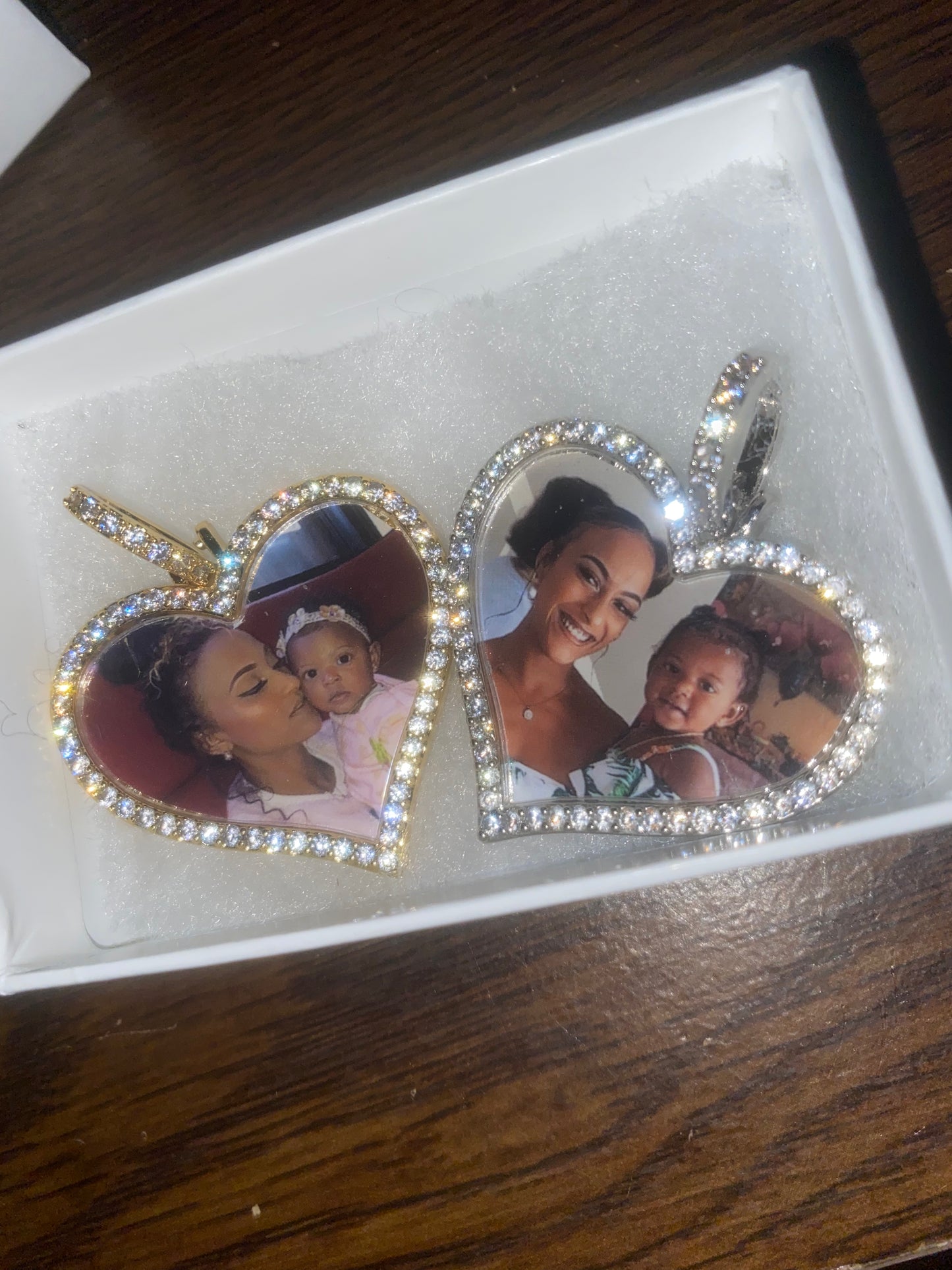 Heart pendants