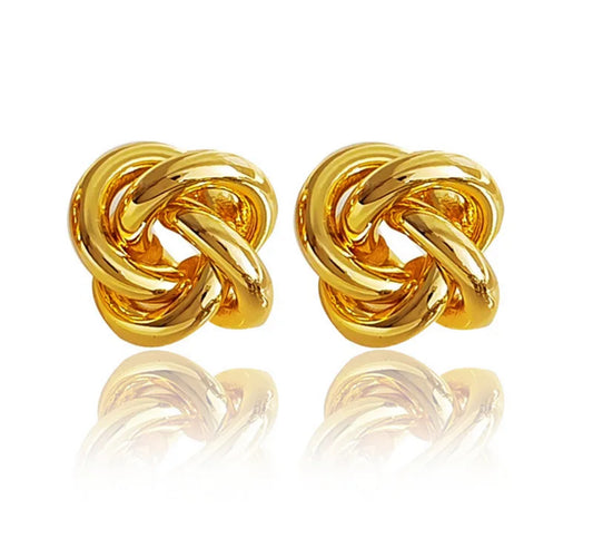 Knot earrings