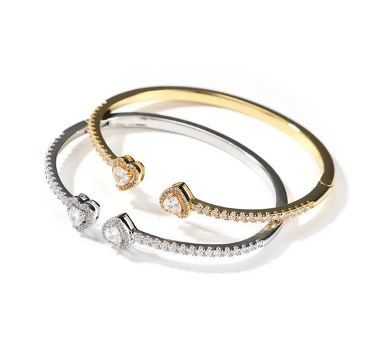 Heart band bracelet