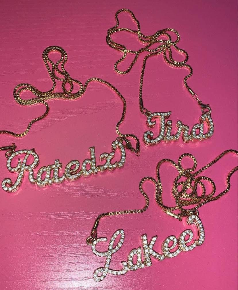 Pretty Girl Name Plates